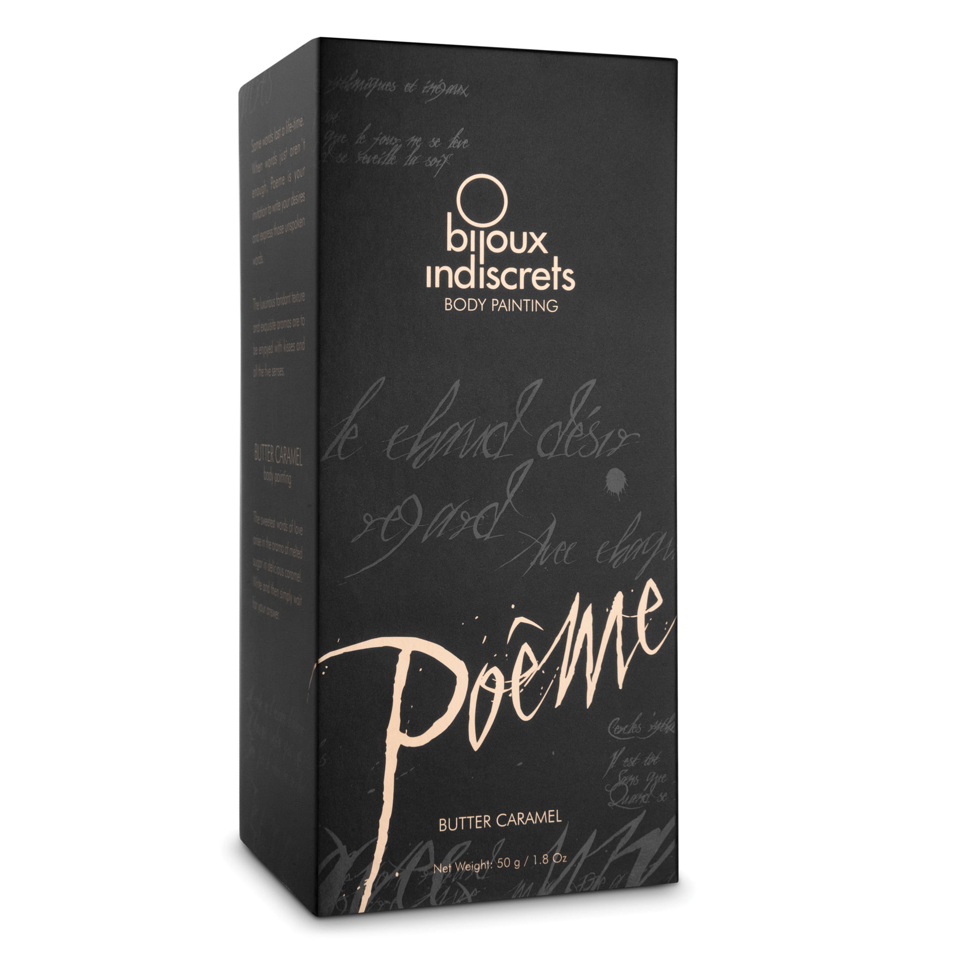 Body painting poem of Bijoux Indiscrets