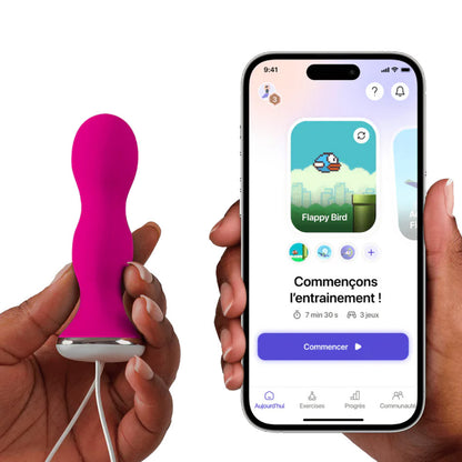 Perifit Connected perineal probe care - Pink