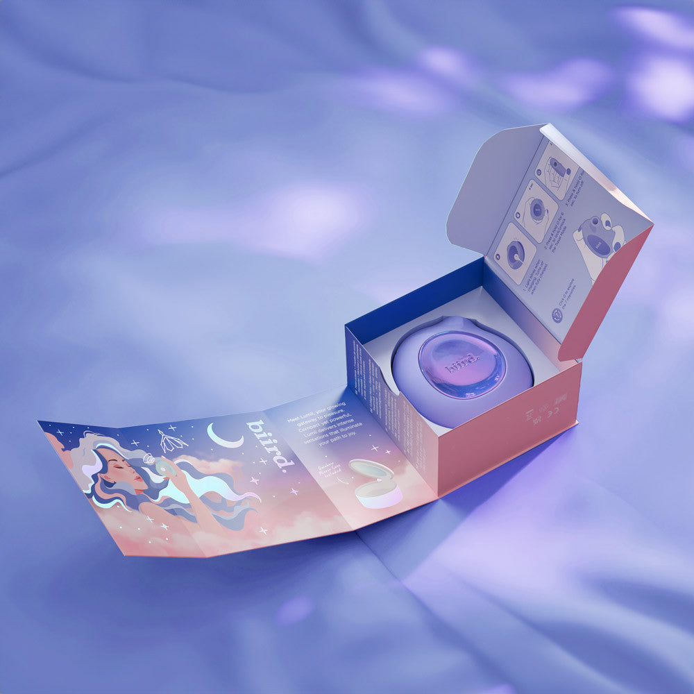 Small clitoral stimulator light Biird - Lilac