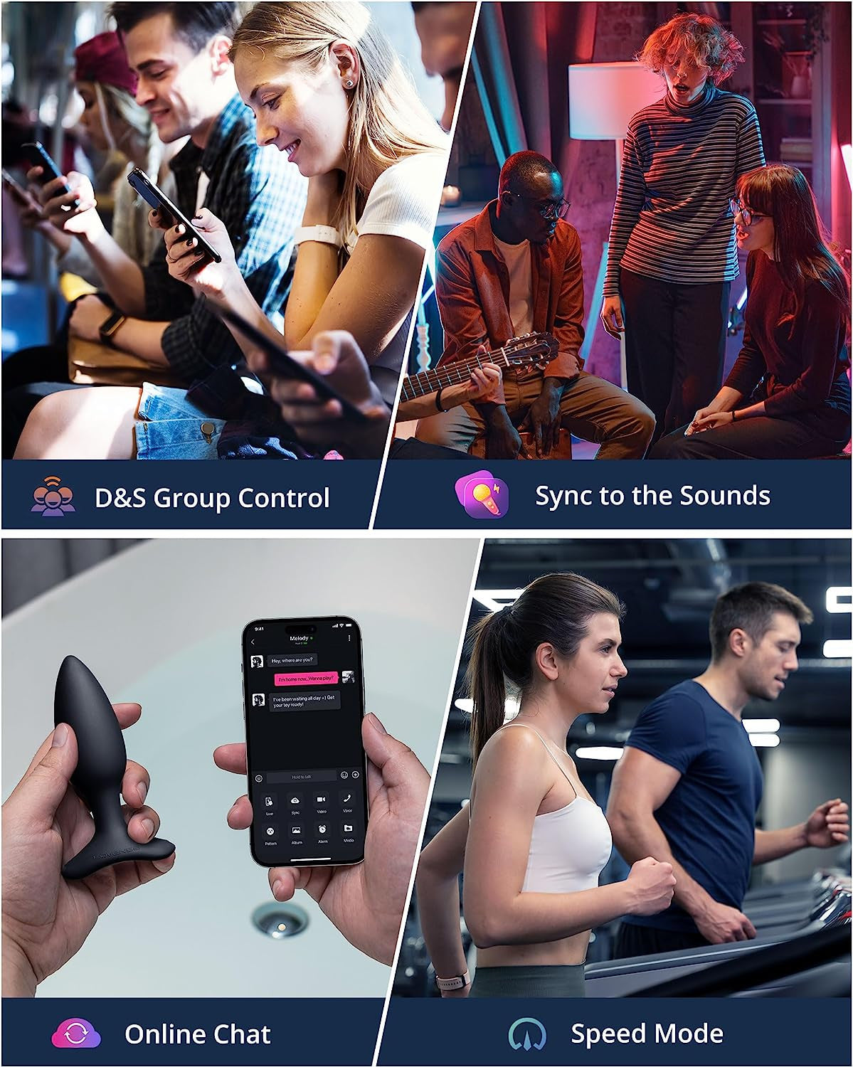 Vibrating plug Hush 2 - Vibrating plug Hush 2