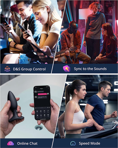 Vibrating plug Hush 2 - Vibrating plug Hush 2