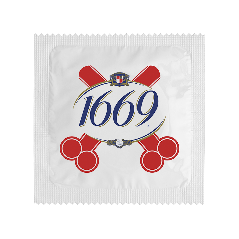 Humorous condoms per unit - 1669