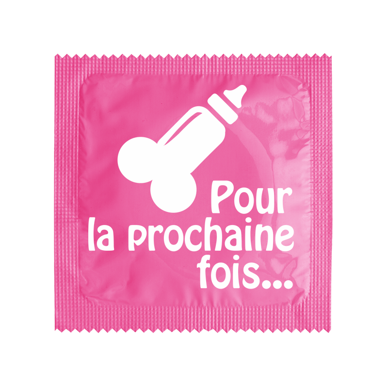 Humorous condoms per unit - Next time