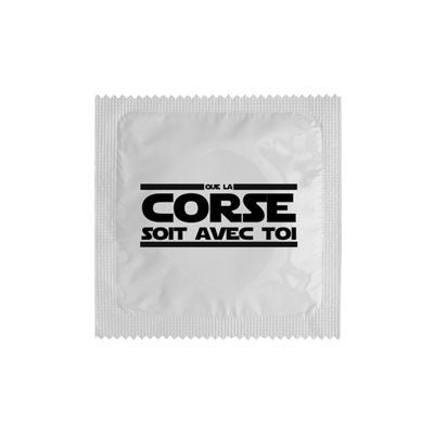 Humorous condoms per unit - Corsica