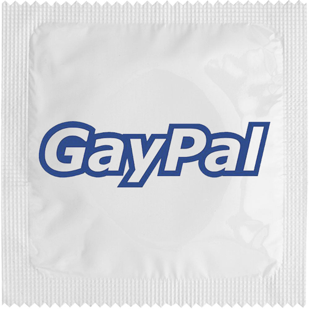 Humorous condoms per unit - GayPal
