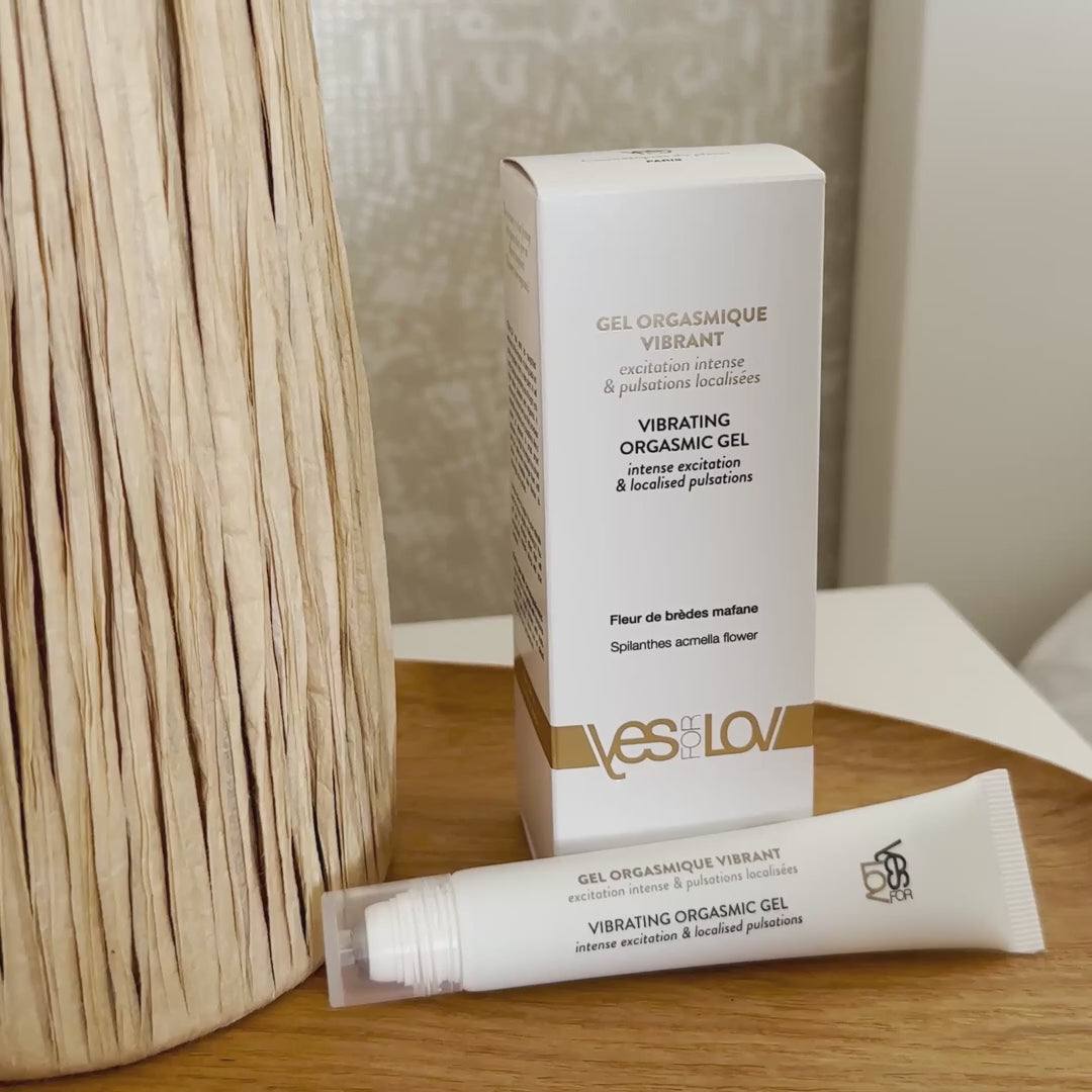 Gel orgasmique vibrant YESforLOV