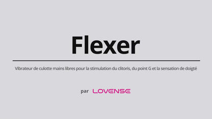 Flexer de Lovense vibro de culotte va-et-vient