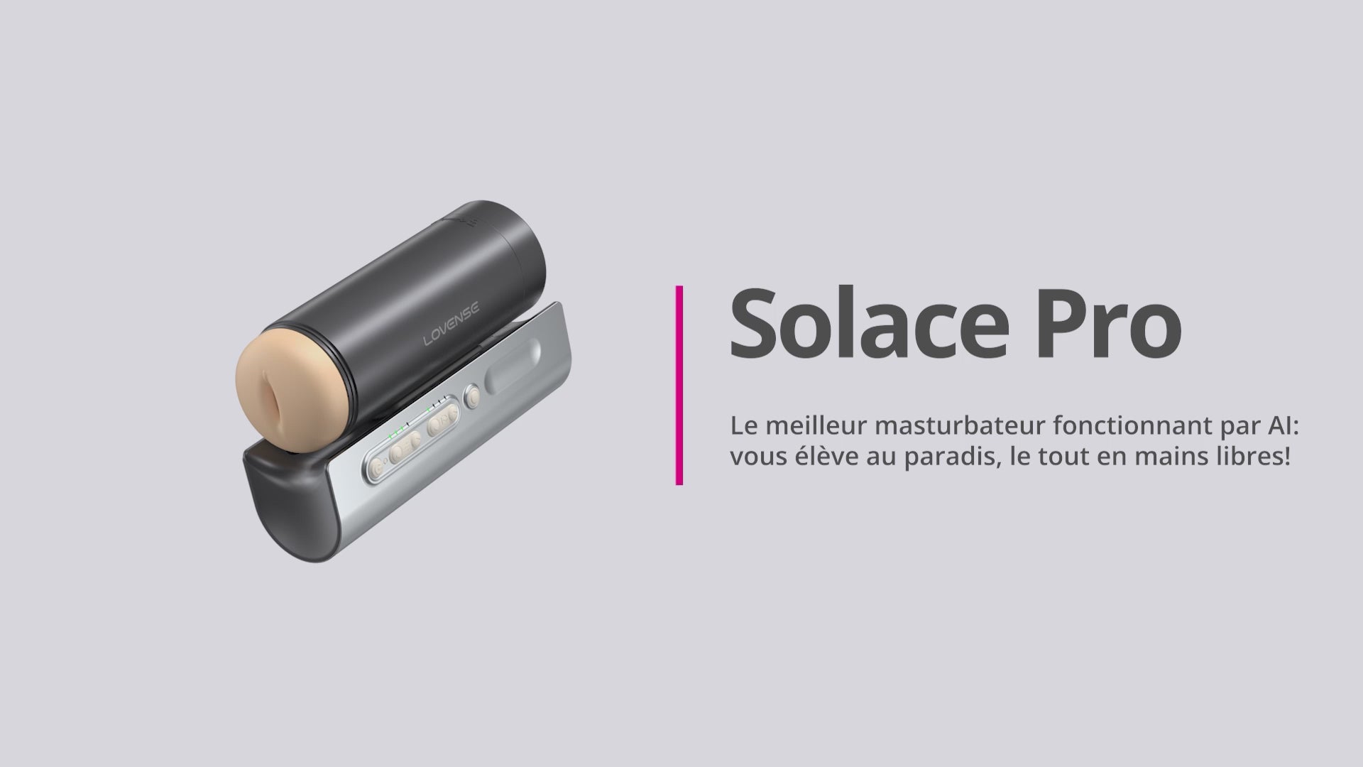 Masturbateur connecté Solace Pro de Lovense