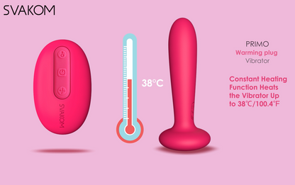 Plug vibrant télécommandé Primo