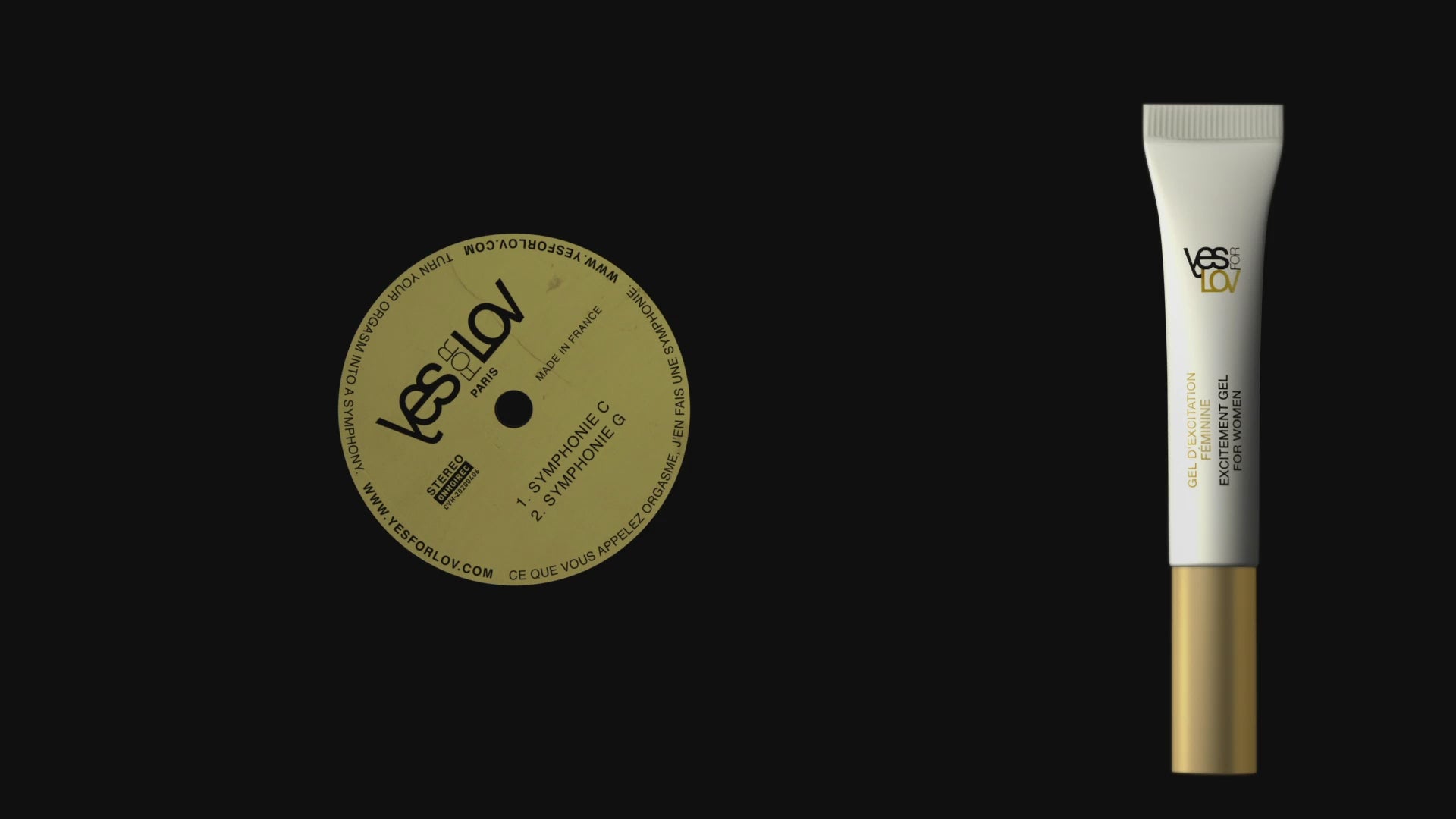 Gel d'excitation clitoridien YESforLOV