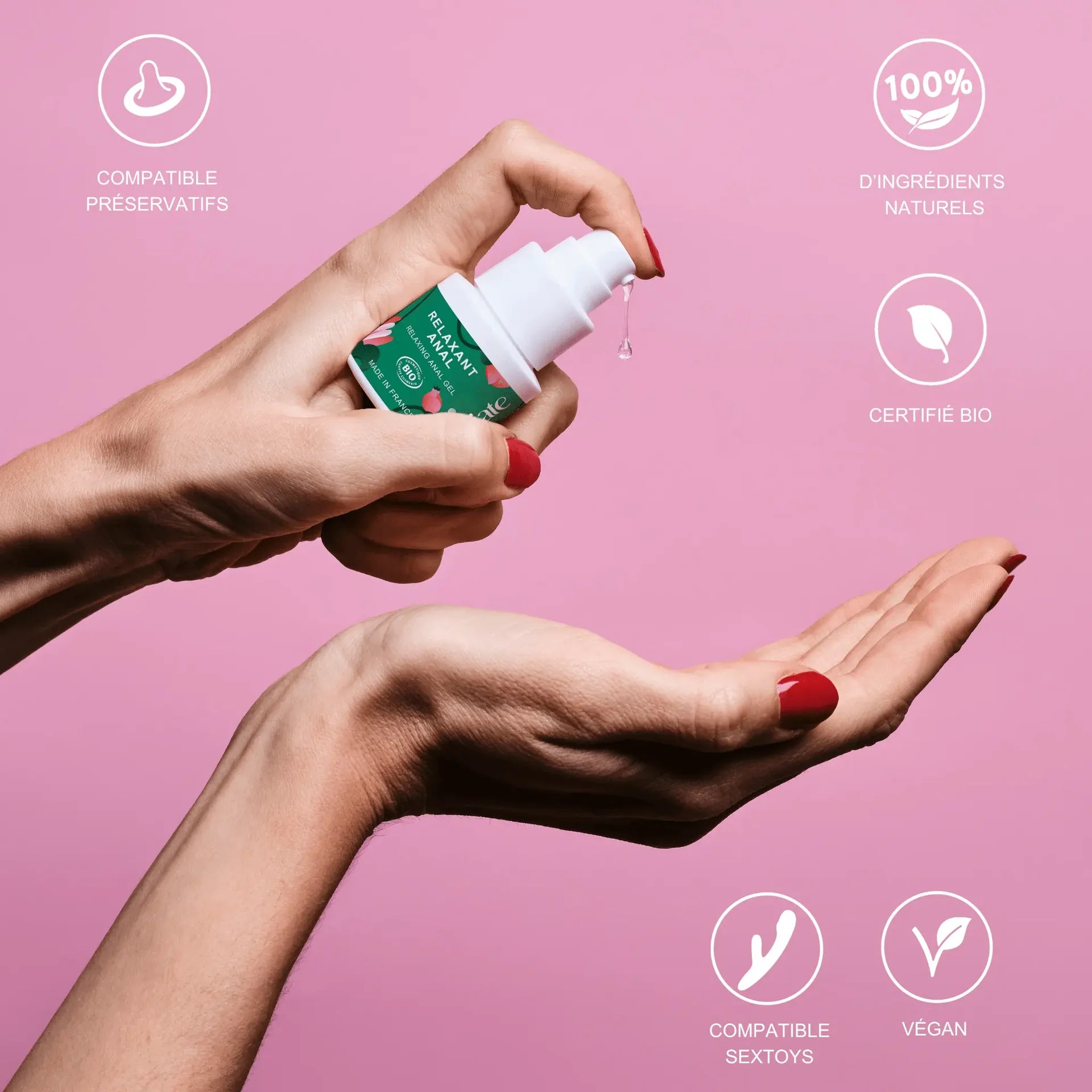 Organic anal relaxing