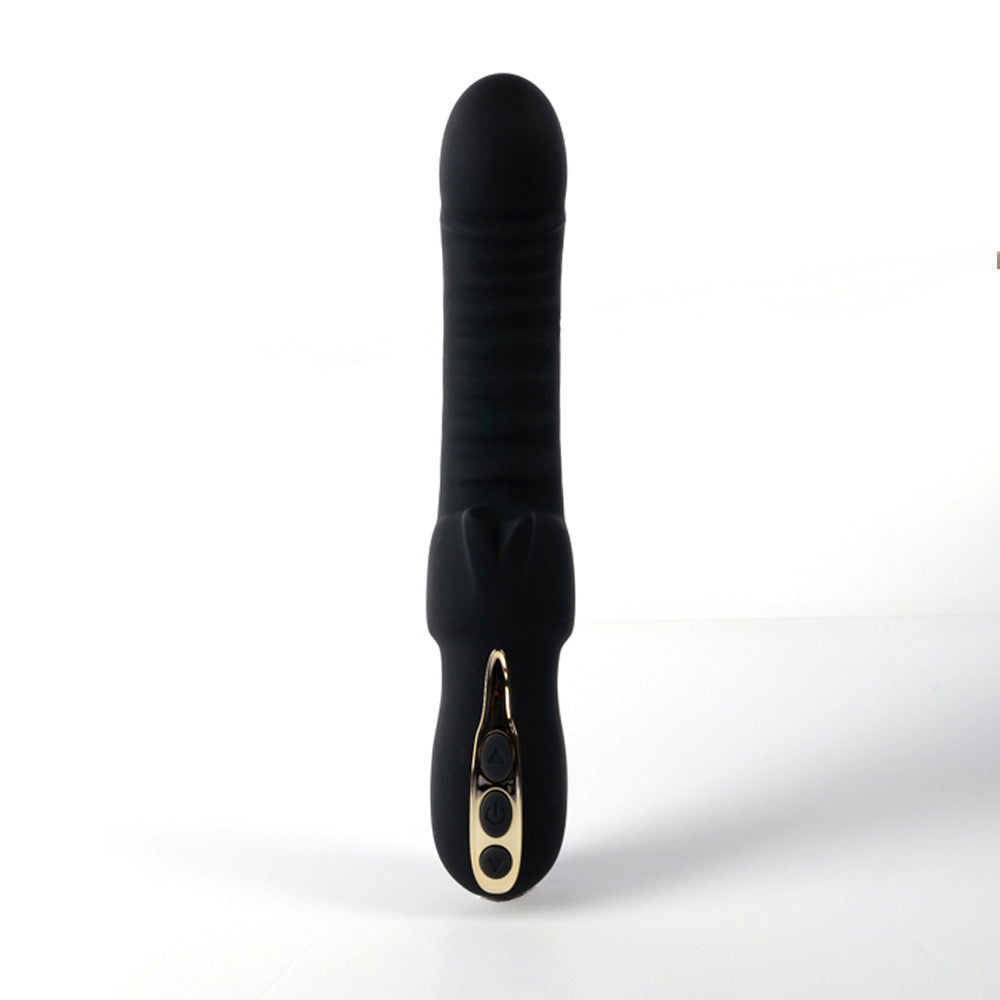 Rön Vibrator wide ribs Black Edition - Rön wide ribbed vibrator Black Edition