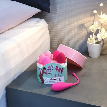 Set of 6 Kegel Alpha balls