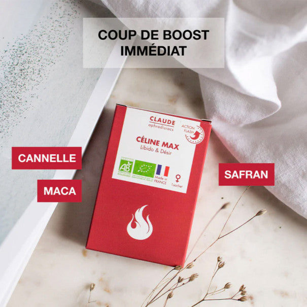 Female stimulant 100% organic Céline Max Flash