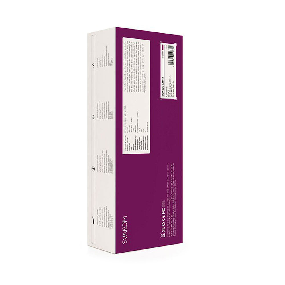 AMY2 point g stimulator Svakom - Purple