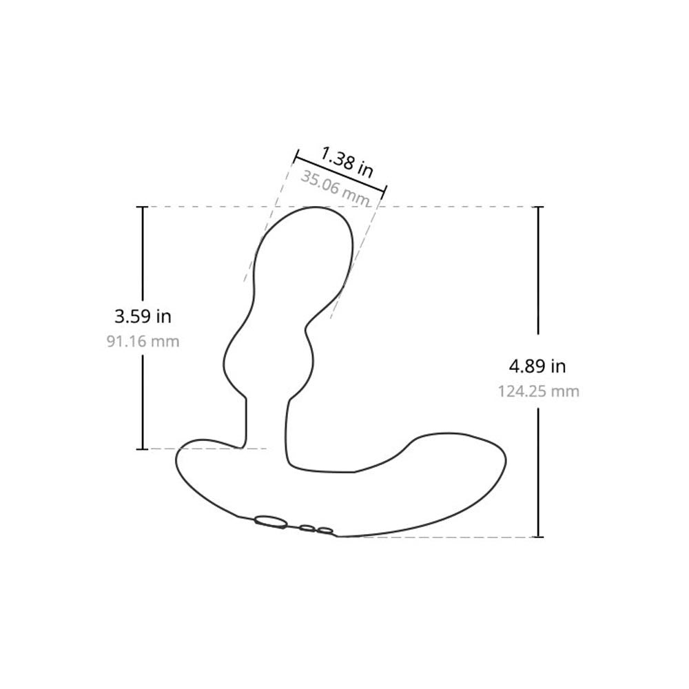 Connected prostatic stimulator Edge 2 - Black