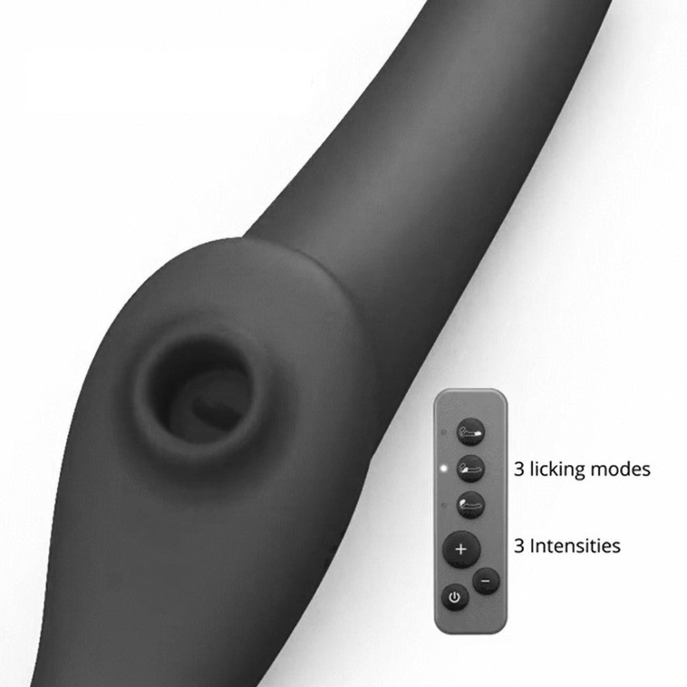 Strap-on Multi Orgasm télécommande - Noir