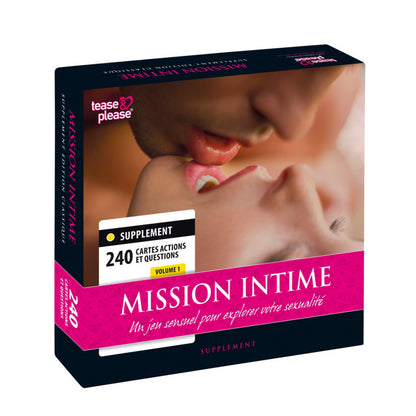 Vol.1 supplement of the Intimate Mission game