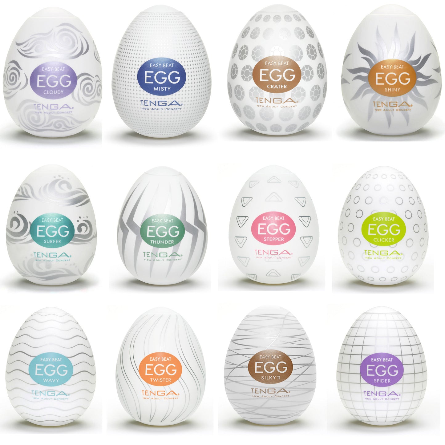 Tenga Egg : Oeuf de masturbation - Tornado