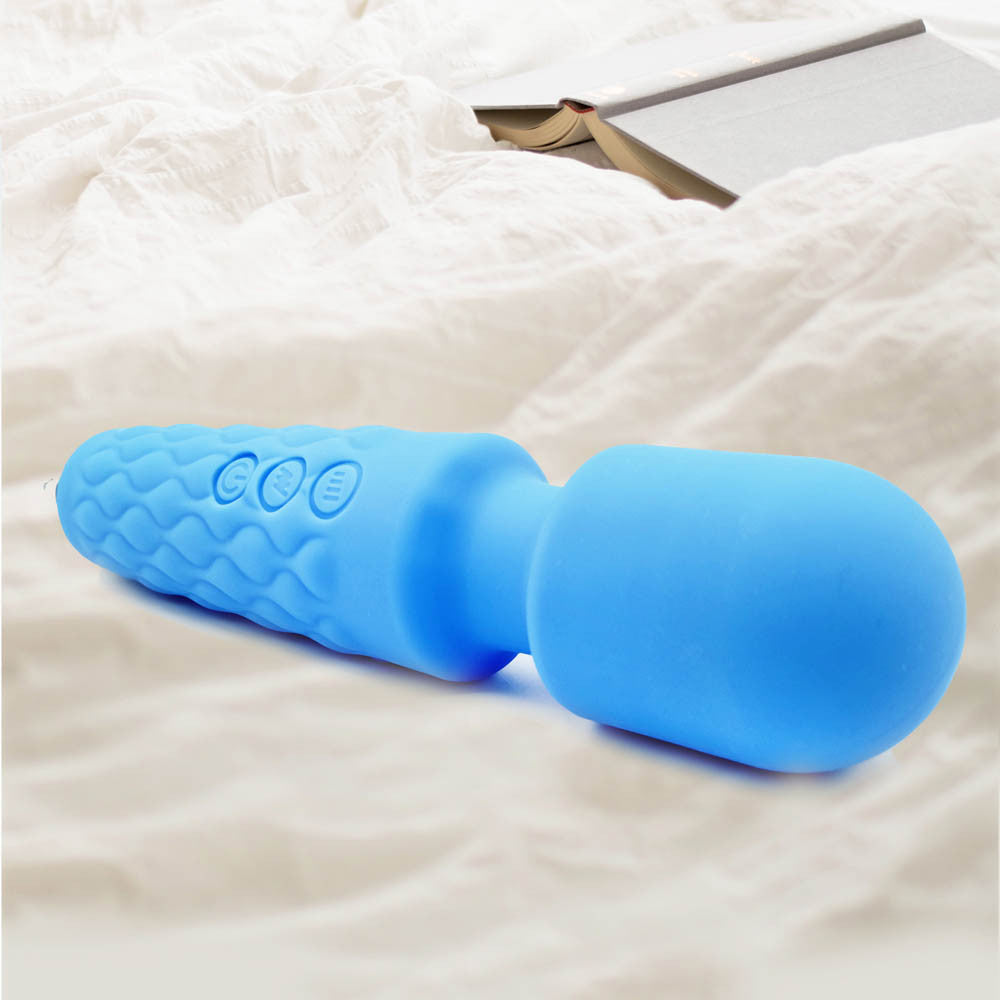 Mini Wand Silicone Thor - Bleu