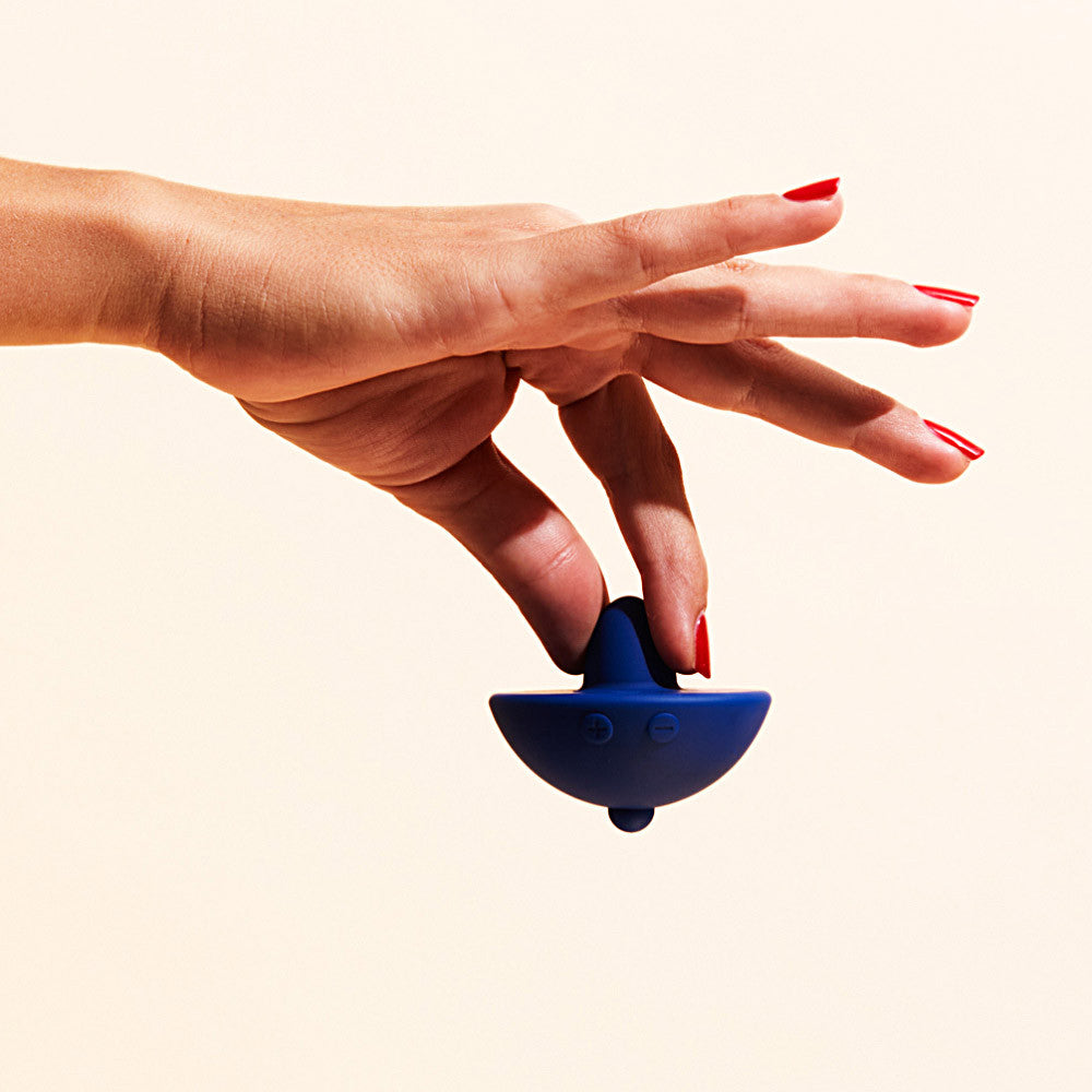 Puissante Spinning Clitoral Vibrator - Blue