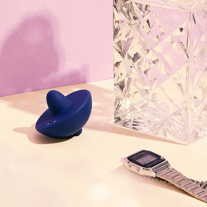 Puissante Spinning Clitoral Vibrator - Blue