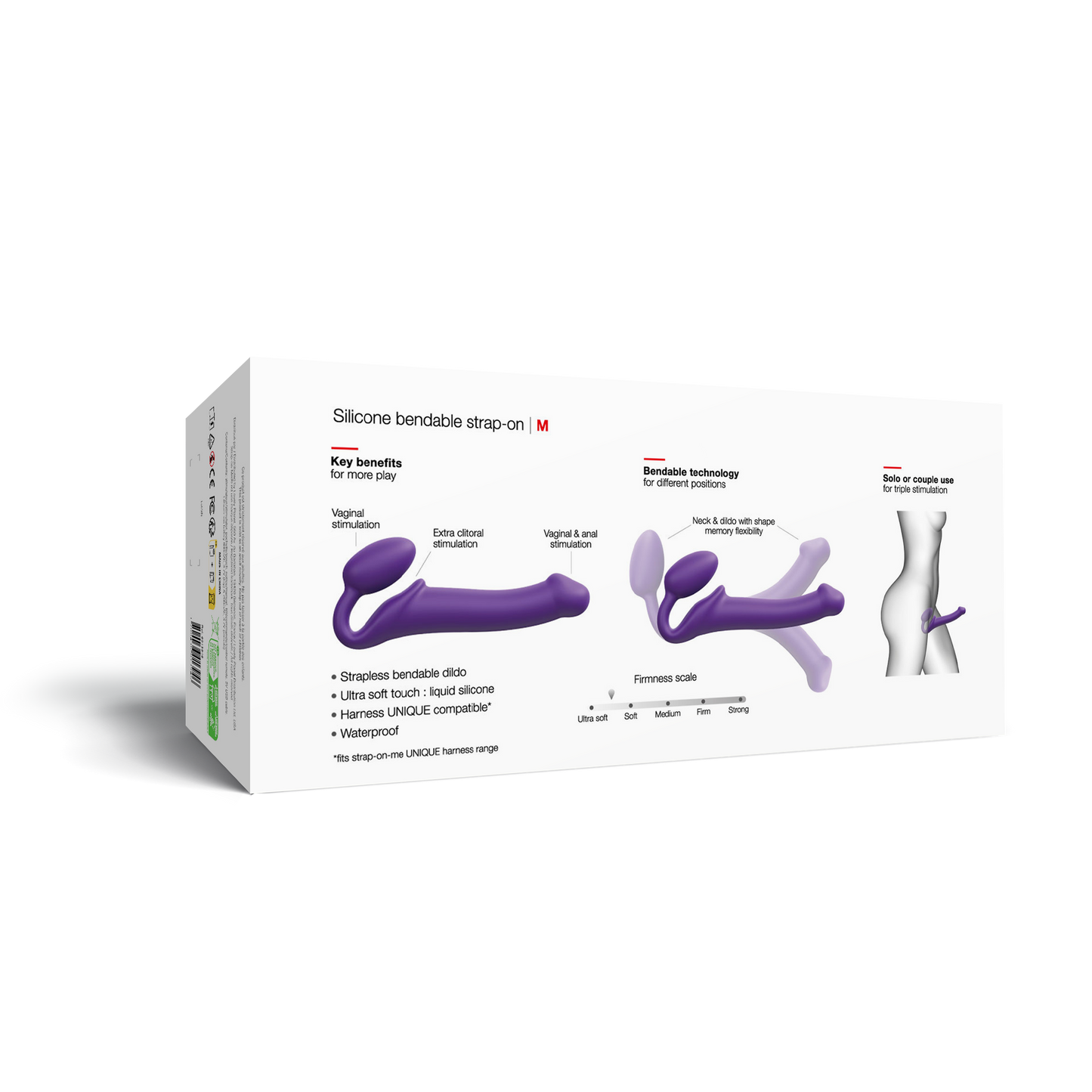 Gode ceinture non vibrant Original - Violet