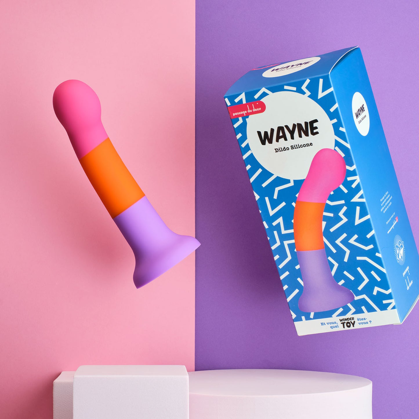 Wayne Dildo Liquid silicone Fabulous Toys - Wayne Wondertoy Liquid Silicone Dildo